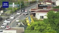 三重 大台町 スクールバスが転落 運転手を搬送 生徒の乗車なし