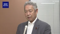 自民 佐藤勉元総務会長 森山幹事長と面会 “下野すべき”