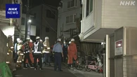 東京 杉並区 木造2階建ての住宅が倒壊 住人は避難 けが人なし