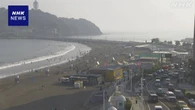 神奈川 藤沢 海水浴場で男子中学生3人溺れる 1人心肺停止状態