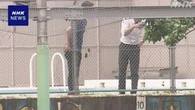 北九州 小学校のプール授業で搬送 湿疹は凹凸マットの圧迫痕か