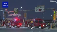 大阪 阪神高速道のトンネル内で貨物自動車から出火 けが人なし