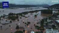 ブラジル南部 先月末から大雨続く 47人死亡 60人以上行方不明