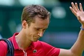 Roger Federer and Novak Djokovic threat Daniil Medvedev crashes out of Halle Open