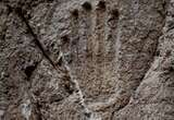 Bizarre handprint on historic moat in Jerusalem at the centre of experts' 'prank' probe