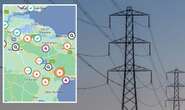 UK power cuts mapped as 13,000 homes plunged into darkness in just one region