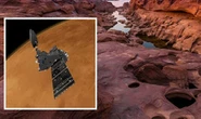 Life on Mars breakthrough as water ice spotted under 'Grand Canyon' of Red Planet