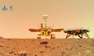 China's Mars rover beams a 'family portrait' back to Earth 'Already doing doughnuts'