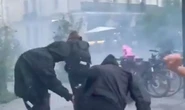France chaos as violent protests erupt on streets – police lash out in tear gas frenzy