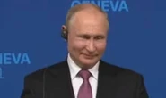 Moment Putin laughs at journalist who asked whether he will end Navalny crackdown