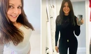 Carol Vorderman: Countdown legend flaunts TINY waist in figure-hugging top and leggings