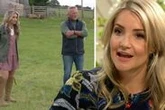'It was a question!' Helen Skelton reacts as she's mocked by Summer On The Farm co-star