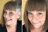Dawn French unveils startling new look after embracing grey hair with 'undercut surprise'