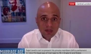 Sajid Javid says scrapping marriage at 16 is essential ‘Child marriage is child abuse!'