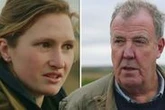 Jeremy Clarkson mocks shepherdess Ellen after she crashes into barn 'You hit it!'