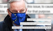 'UK lost trust in EU a decade ago!' Britons rage at Barnier after Brexit warning to Boris