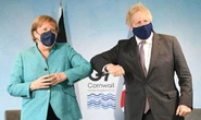 The final showdown! Boris squares off against Merkel during her last G7 - crunch meeting