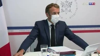 Emmanuel Macron : "Jamais dans notre histoire, une crise d'une telle ampleur n'a été combattue de manière aussi démocratique"