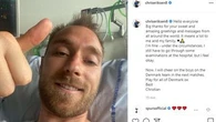 "Je vais bien étant donné les circonstances" : Eriksen rassure trois jours après son malaise cardiaque