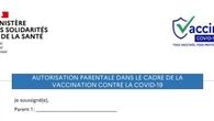 Vaccination des 12-18 ans : parents, voici l'attestation à remplir pour vos ados