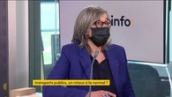 Transports : "On est à 50% de fréquentation", annonce Catherine Guillouard, PDG du groupe RATP