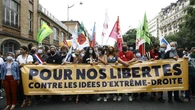 Marche des libertés : à Paris, des manifestants contre l'extrême droite et la politique du gouvernement