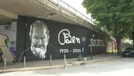 A Nice, une immense fresque rend hommage à l’artiste Ben, à la suite de son décès