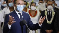Emmanuel Macron : en voyage en Polynésie, il rappelle les antivax à l'ordre