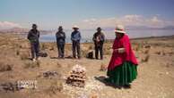 Au bord du lac Titicaca victime d'une sécheresse historique, une cérémonie chamanique pour implorer la 