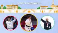 Paralympiques 2024 : six Français sur les courses en ligne, les demi-finales du cécifoot, Sandrine Martinet en judo... Les rendez-vous du jeudi 5 septembre