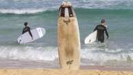 Illuminer sa planche de surf permet de réduire les risques d'attaque de requin blanc, selon des chercheurs australiens