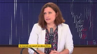 Déconfinement du sport, grands événements sportifs et nouvel hymne des Bleus... Le "8h30 franceinfo" de Roxana Maracineanu