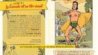 Une BD avec un Tarzan en slip vert pour protéger la Cascade des Tufs
