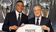 Football : Kylian Mbappé, nouveau n°9 du Real Madrid, officiellement présenté au stade Santiago-Bernabéu