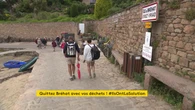 Sur l'Île de Bréhat, les touristes sont invités à rentrer sur le continent avec leurs déchets