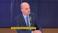 Autotests Covid-19 dans les lycées : "Il s'agit juste de superviser, ce n'est pas quelque chose de très compliqué", assure Jean-Michel Blanquer