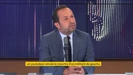 Le porte-parole du RN "condamne" la vidéo du youtubeur Papacito tout en dénonçant les propos "conspirationnistes" de Jean-Luc Mélenchon