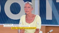 Covid-19 : la ministre du Travail, Elisabeth Borne, est "convaincue" que le télétravail sera un "acquis" de la crise