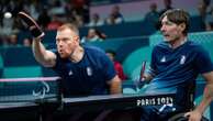 Paralympiques 2024 : la paire Fabien Lamirault-Julien Michaud médaillée de bronze en de tennis de table