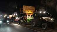 Crise des agriculteurs : des convois de tracteurs signalés dans l'Est de la région parisienne, un autre cortège manifeste près de Lyon