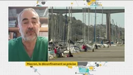Covid-19 : la sortie du confinement "doit se faire extrêmement progressivement", estime le chef de la réanimation de Lariboisière