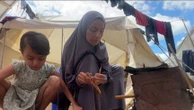 Gaza : l'errance d'une mère de famille