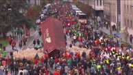 Belgique : un grand mouvement social contre les mesures d'austérité met le pays à l'arrêt