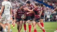 Malgré une interruption due à l'orage, le Stade toulousain remporte son quatrième titre de rang en Top 14 en battant Montpellier (28-20)