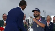 "C'est une fin de conte de fée" : l'Américain J.J. Spaun remporte son premier Majeur de golf à l'US Open au terme d'un final dantesque