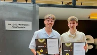 Romain Gentils et Enzo Calderon, lauréats de la bourse Jean d'Arcy 2026