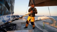 Capteurs, foils, aérodynamisme... On est monté à bord du maxi-trimaran d'Armel Le Cléac'h, F1 des mers avant le départ de la Transat Café L'Or