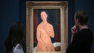 Record européen pour un tableau de Modigliani adjugé à 56 millions d'euros par la maison Sotheby's à Londres