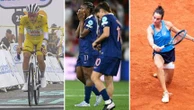 Tadej Pogacar toujours en jaune, les Bleues encore éliminées en quarts, Loïs Boisson s'offre un premier sacre... Le récap sport du week-end