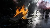 De multiples affrontements entre des manifestants anti-G7 et la police à Genève, à la veille des débuts du sommet